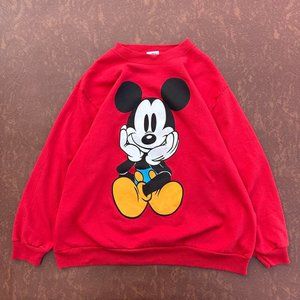 Vintage 90 Mickey Mouse Sweatshirt